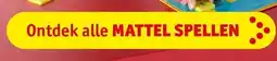 Kruidvat Mattel spellen aanbieding