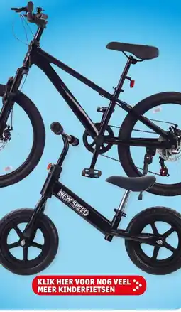 Kruidvat New Speed kinderfiets aanbieding
