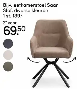 Leen Bakker Eetkamerstoel Saar aanbieding