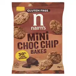 Albert Heijn Nairn's Mini choc chip bakes glutenvrij aanbieding