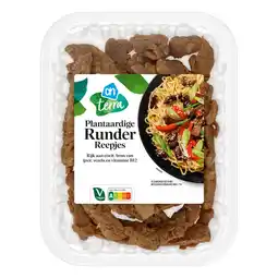 Albert Heijn AH Terra Plantaardige runderreepjes aanbieding