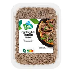 Albert Heijn AH Terra Plantaardig alternatief tonijnflakes aanbieding
