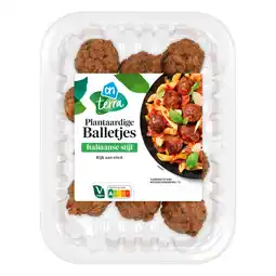Albert Heijn AH Terra Plantaardige balletjes Italiaanse stijl aanbieding