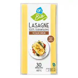 Albert Heijn AH Biologisch Lasagne volkoren aanbieding