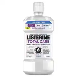 Albert Heijn Listerine Total Care Alcoholvrij Extra Mild aanbieding