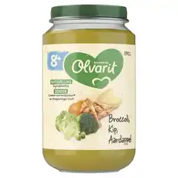 Albert Heijn Olvarit 8+ mnd broccoli kip aardappel aanbieding