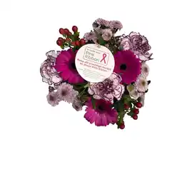Albert Heijn AH Boeket pink ribbon 10 aanbieding