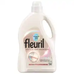 Albert Heijn Fleuril White & light vloeibaar wasmiddel aanbieding