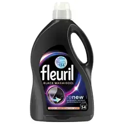 Albert Heijn Fleuril Black vloeibaar wasmiddel aanbieding