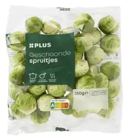 PLUS PLUS Spruitjes geschoond aanbieding