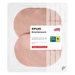 PLUS PLUS Boterhamworst GVP aanbieding