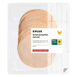 PLUS PLUS Scharrel kipfilet GVP aanbieding