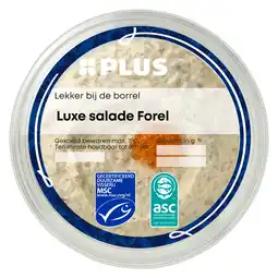 PLUS PLUS Luxe salade Forel aanbieding