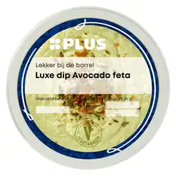 PLUS PLUS Luxe dip Avocado Feta aanbieding
