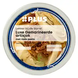PLUS PLUS Luxe Gemarineerde Artisjok rode pesto aanbieding