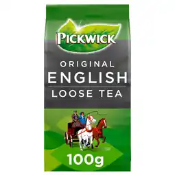 PLUS Pickwick English leaf tea losse zwarte thee aanbieding