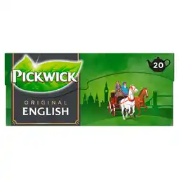 PLUS Pickwick English zwarte thee voor pot aanbieding