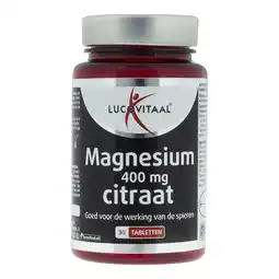 PLUS Lucovitaal Magnesium citraat 400mg aanbieding