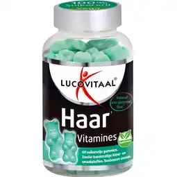PLUS Lucovitaal Haar Vitamine gummies aanbieding