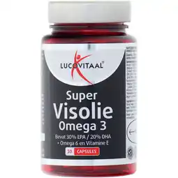 PLUS Lucovitaal Super visolie omega3 aanbieding