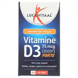 PLUS Lucovitaal Vitamine D3 75 mcg aanbieding
