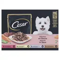 PLUS Cesar Selectie saus - Hondenvoer aanbieding