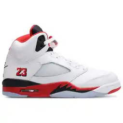 Foot Locker Jordan Aj5 Retro Sneakers Heren - Wit - Maat 41 - Leer aanbieding