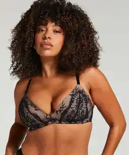 Hunkemoller Hunkemöller Voorgevormde bh zonder beugel Daphne Zwart aanbieding