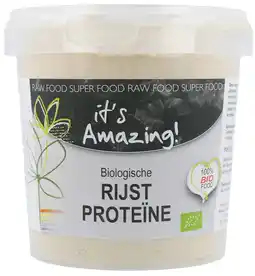 De Online Drogist Its Amazing Biologische Rijst Proteïne aanbieding