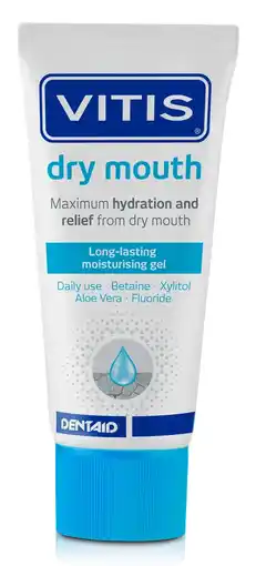 De Online Drogist Vitis Dry Mouth Long Lasting Moisturising Gel 50ML aanbieding