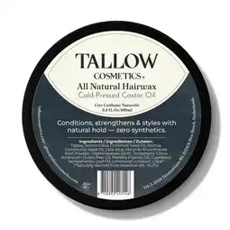 De Online Drogist Tallow Cosmetics All Natural Hairwax 100GR aanbieding