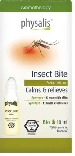 De Online Drogist Physalis Insect Bite Pocket Roll-On 10ML aanbieding