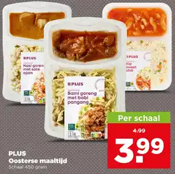 PLUS PLUS Oosterse maaltijd aanbieding