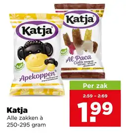 PLUS Katja Alle zakken à 250-295 gram aanbieding
