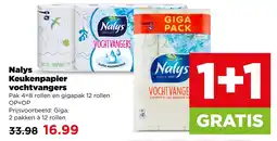 PLUS Nalys Keukenpapier vochtvangers aanbieding