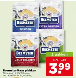 PLUS Beemster Kaas plakken aanbieding