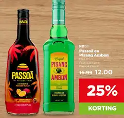 PLUS Passoã en Pisang Ambon aanbieding
