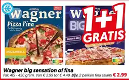 Dekamarkt Wagner big sensation of fina aanbieding