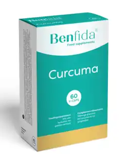De Online Drogist Benfida Curcuma Capsules 60CP aanbieding