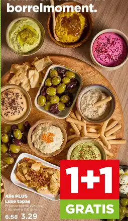 PLUS Alle plus luxe tapas aanbieding