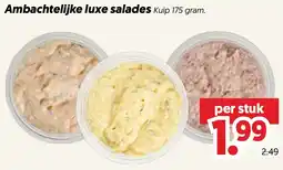 Dekamarkt Ambachtelijke luxe salades aanbieding