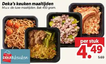 Dekamarkt Deka's keuken maaltijden aanbieding