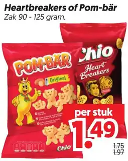 Dekamarkt Heartbreakers of Pom-bär aanbieding