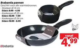 Dekamarkt Brabantia pannen aanbieding