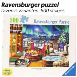 Dekamarkt Ravensburger puzzel aanbieding