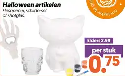 Dekamarkt Halloween artikelen aanbieding