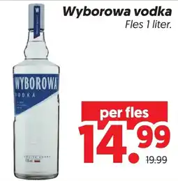 Dekamarkt Wyborowa vodka aanbieding