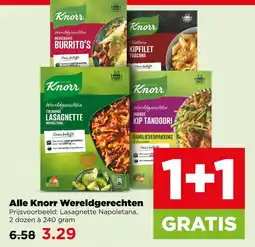 PLUS Alle Knorr Wereldgerechten aanbieding