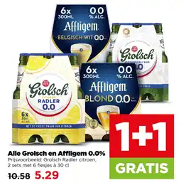 PLUS Alle Grolsch en Affligem 0.0% aanbieding