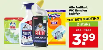 Alle Antikal, WC Eend en Swiffer